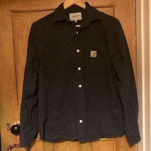 Carhartt Mens White and Navy Shirt